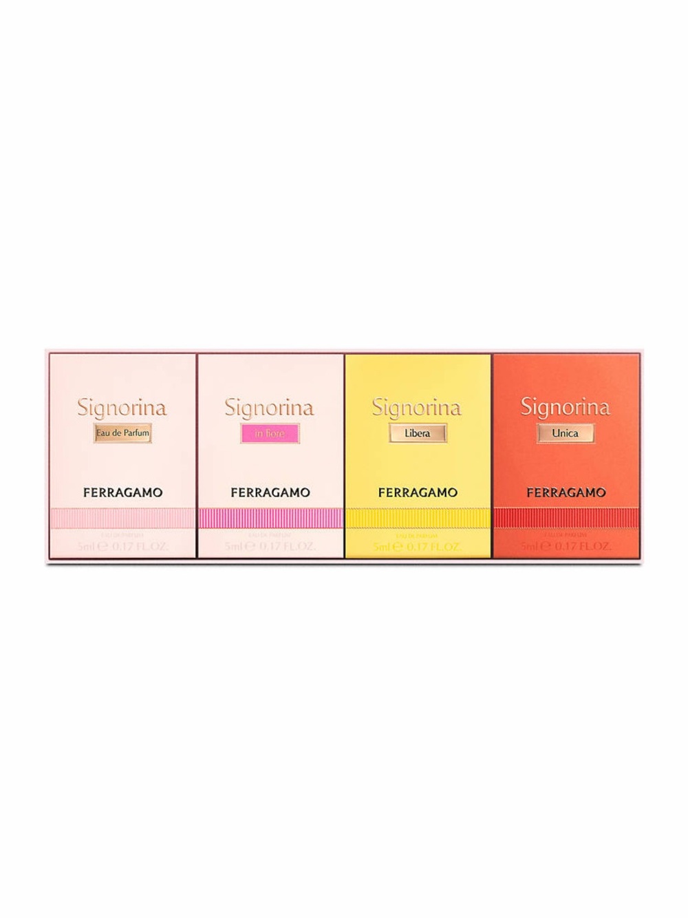 NEW NIB Ferragamo Signorina Mini Perfume Set -